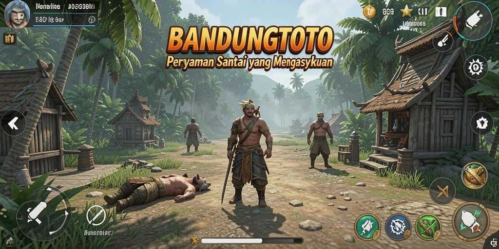 Tampilan gameplay santai dan seru dari BANDUNGTOTO.