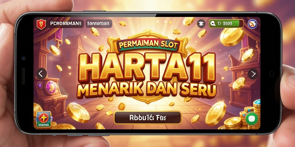 Tampilan menakjubkan dari gameplay HARTA11 yang penuh dengan keseruan Slot.