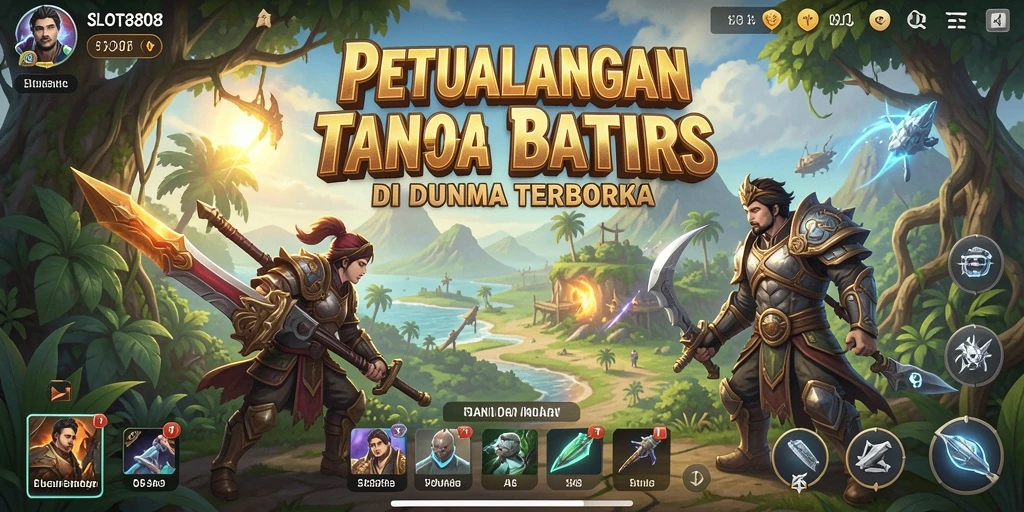 Tampilan gameplay SLOT8808 yang menakjubkan di dunia terbuka.