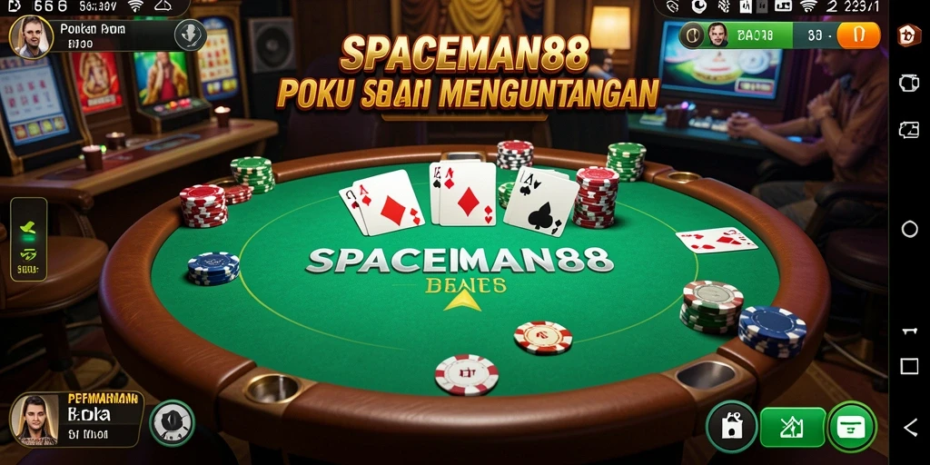 Tampilan gameplay SPACEMAN88 yang seru dan mendebarkan.